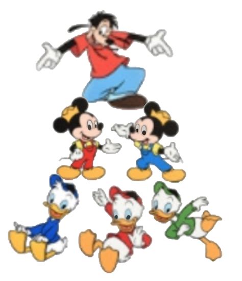 Max Goof Goofy Mickey Mouse Donald Duck Huey Dewey And Louie Png My