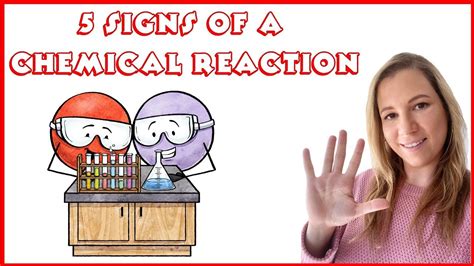 5 Signs Of A Chemical Reaction Youtube