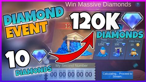 Cara cheat hack diamond mobile legends tanpa banned terbaru 2019. Cara Bermain Mega Diamond : Cara Dapatkan 300 000 Diamond Gratis Mobile Legends Ml Dari Event ...
