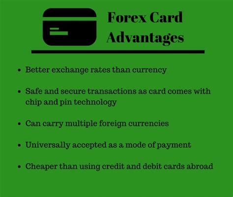 You've probably come across it in the form of a question in a restaurant or store: 7 Advantages of Forex Card and Its Benefits for Travellers - ExTravelMoney