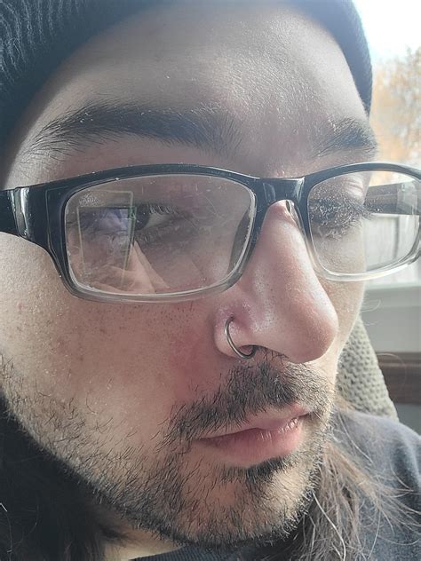 just got my nose pierced did they do it in the correct spot that side of the front of my nose