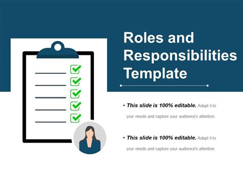 Roles And Responsibilities Template Ppt Examples Slides Powerpoint