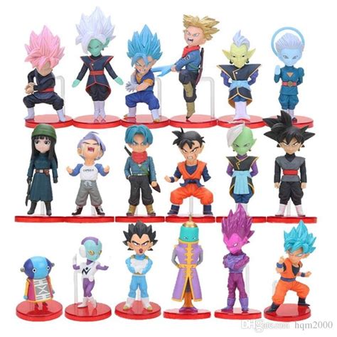 Veja mais ideias sobre dragon ball, anime, desenhos dragonball. Bonecos Dragon Ball Super Kit Com 18 Personagens ...