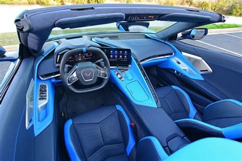 2021 Chevrolet Corvette Stingray Convertible Interior Dashboard