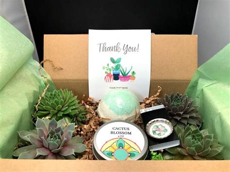 Maybe you would like to learn more about one of these? Succulent Gift Box in silver pails, succulent thank you ...