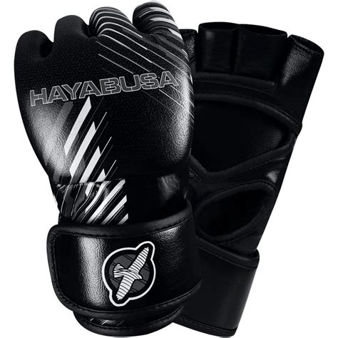Hayabusa Ikusa Charged 4 Oz Hook And Loop Mma Gloves Medium Black