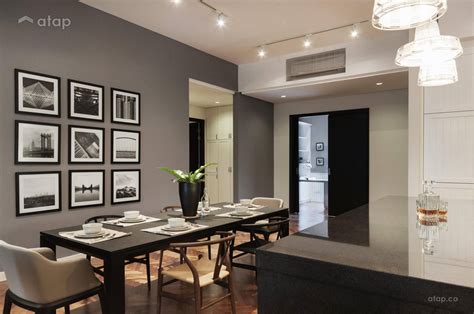 Contemporary Dining Room Condominium Design Ideas And Photos Malaysia