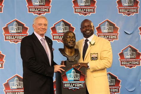 Hall Of Fame Enshrinement Weekend Jerry Jones And Emmitt Smith Dallas Cowbabes Jerry Jones