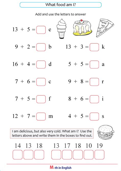Solve Riddle Worksheet 02 Math For Kids Mocomi