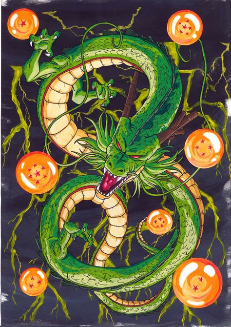 Dragon ball z dragon ball image son goku bardock super saiyan dragonball super akira dragon super ball drawing character illustration. Shenron, the Ultimate!!!! by Zackary.deviantart.com on ...