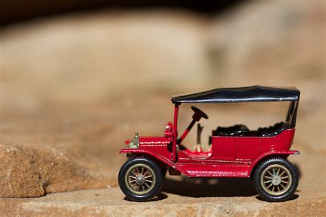 Gambar Merah Kecil Kendaraan Bermotor Mobil Antik Produk Mobil