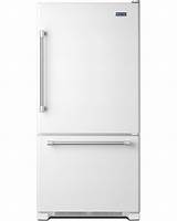 Single Door Bottom Freezer Refrigerator With Ice Maker