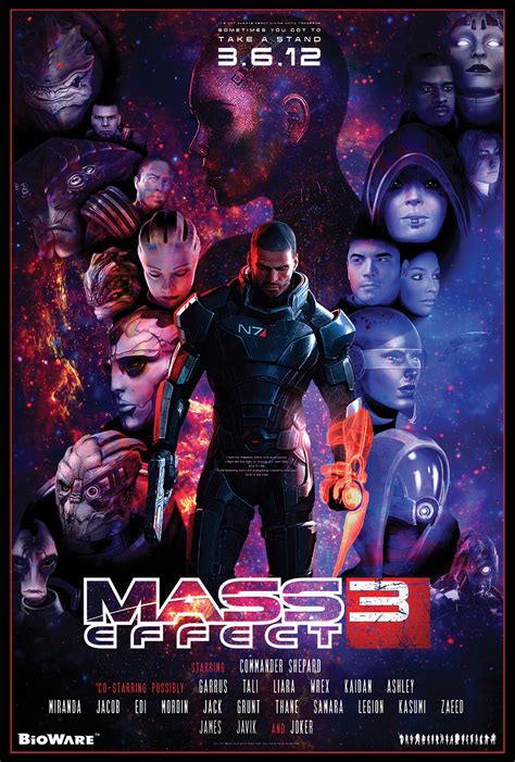 Artstation Mass Effect Movie Poster