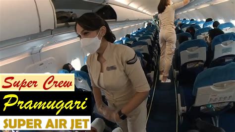 Pramugari Cantik And Seksi Maskapai Super Air Jet Youtube