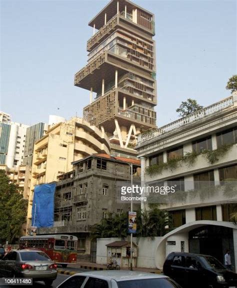 Antilia Tower The New Residence Of Mukesh D Ambani Chairman Of