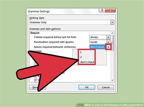 Word marks potential spelling errors with a red squiggly line, and potential grammatical errors on the word menu, click preferences > spelling & grammar. How to Check Punctuation in Microsoft Word - wikiHow