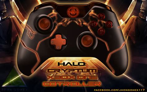 Halo Cryptum Xbox One Controller By Johngohex On Deviantart