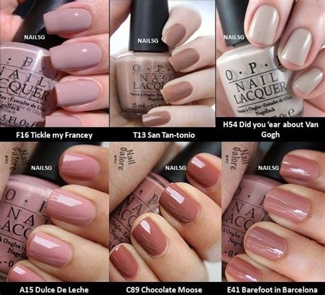 OPI Nail Polish Popular Nude Red Pink Purple Colours NAILS