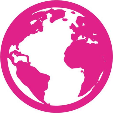 Barbie Pink Globe 2 Icon Free Barbie Pink Globe Icons
