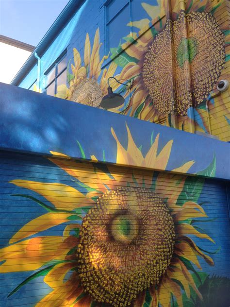 Sunflower Murals Journeys Across The Globe
