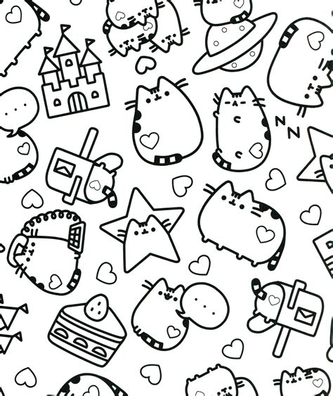 Kawaii Coloring Pages Printable Coloring Pages