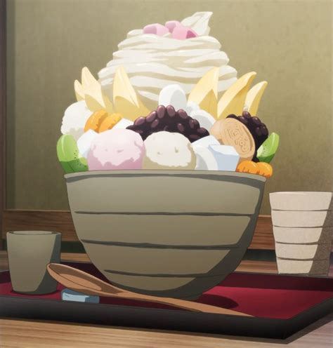 Pin By Myst On Anime Dessert Food Food Illustrations Anime Bento