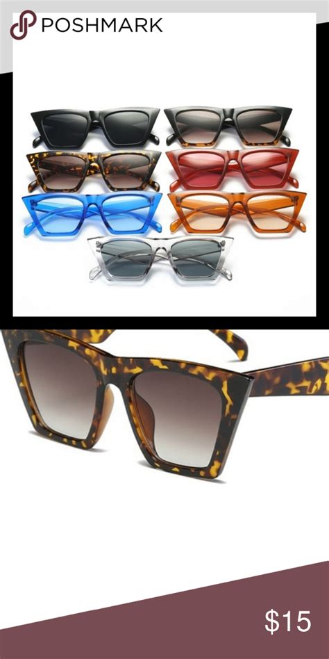 Retro Cat Eye Sunglasses Leopard Cat Eye Sunglasses Retro Cats Sunglasses Accessories