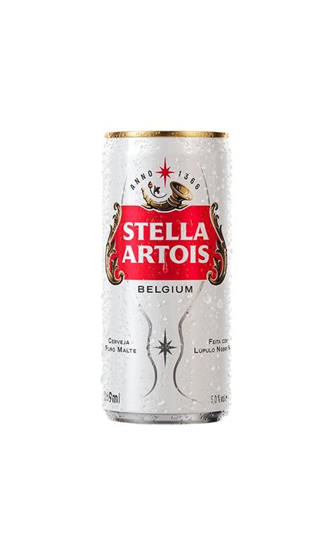 Cerveja Stella Artois Puro Malte 269ml Lata