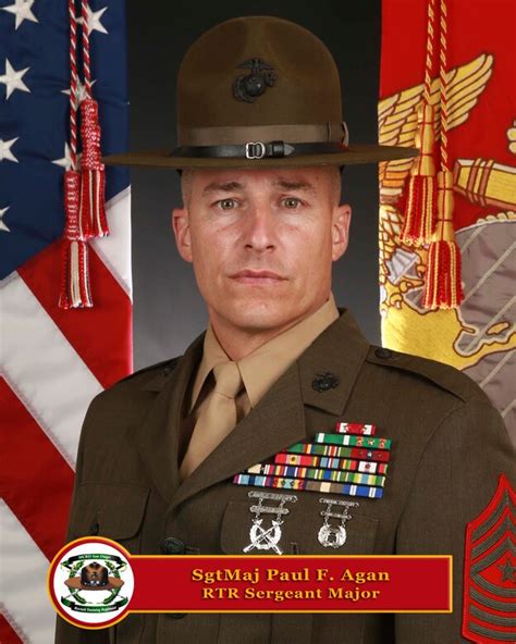 Sergeant Major Paul F Agan Marine Corps Recruit Depot San Diego
