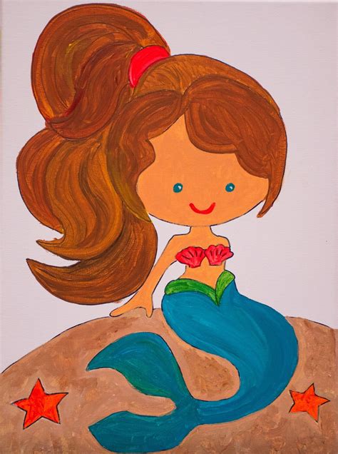 Little Mermaid Paint Kit