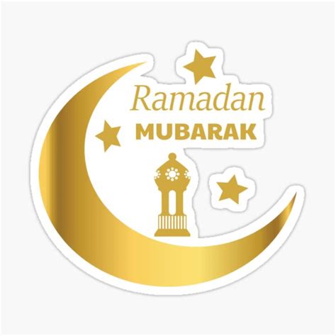 Ramadan Kareem Sticker For Sale By Mkcooldesigns Mk Redbubble
