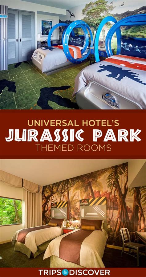 Discover Universal Hotels Jurassic Park Themed Rooms Room Themes Jurassic Park Jurassic Room