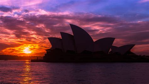 Download Sydney Cloud Architecture Sunset Australia Man Made Sydney