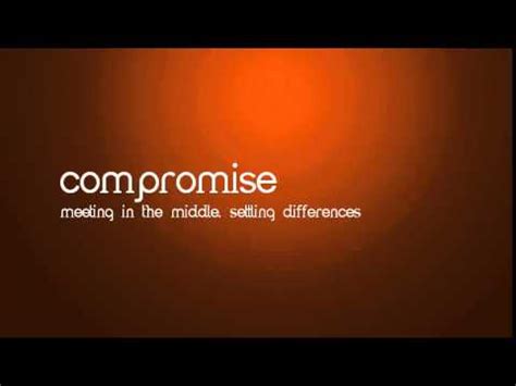 An agreement that is achieved after ever.: English Word Meaning - compromise - YouTube