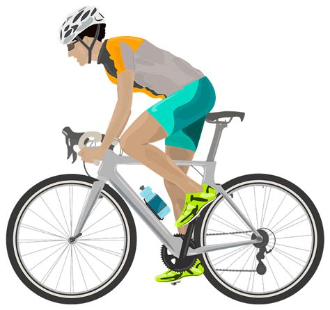 Guy Riding A Bicycle Clipart Free Download Transparent Png Creazilla
