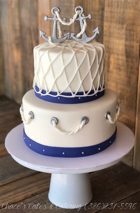 Nautical Theme Wedding Cake Nautical Wedding Cakes Nautical Theme