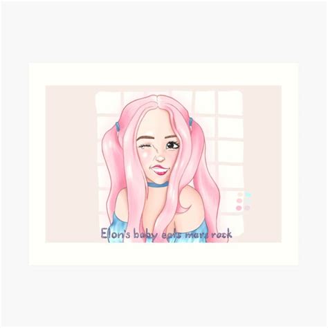 Belle Delphine Art Print For Sale By Scaryghouls Redbubble