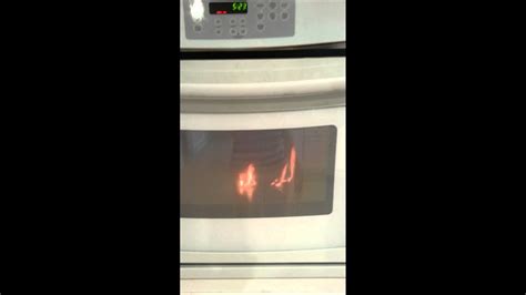 Oven On Fire Youtube