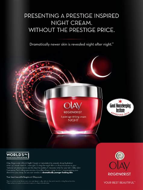 Olay Cream Beauty Ad Fashion Beauty Perfume Ad T Bag Olay