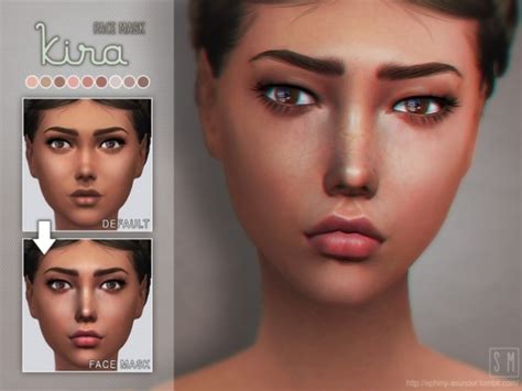 Kira Face Mask By Screaming Mustard At Tsr Sims 4 Updates