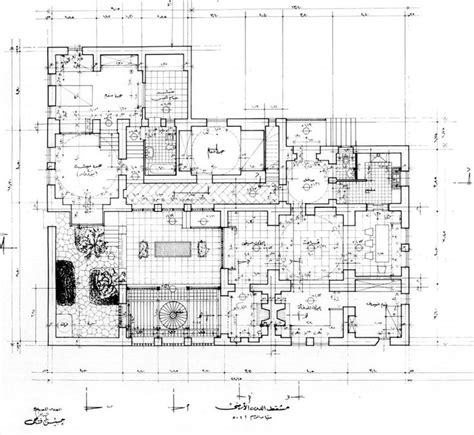 Working Drawing Ground Floor Plan Archnet Architectur