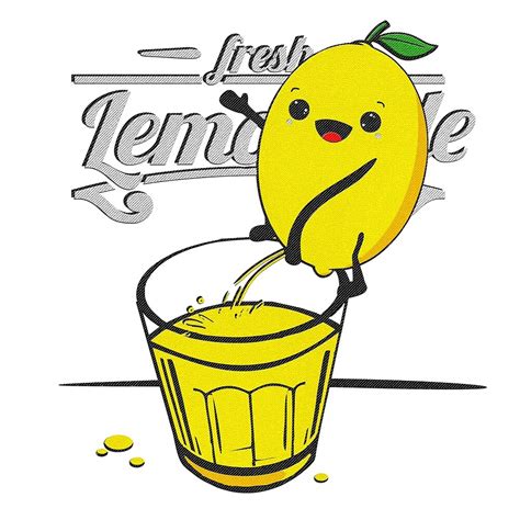 Lemon Pees Fresh Lemonade By Imfine Redbubble