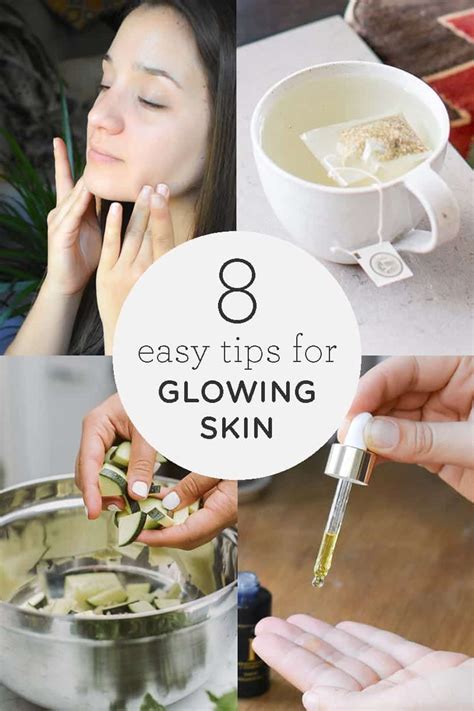 How To Get Glowing Skin 8 Easy And Safe Skincare Tips Simply Quinoa