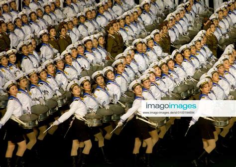 North Korea Sexy North Korean Women Dressed As Sailors During The Arirang Mass Games In May Day