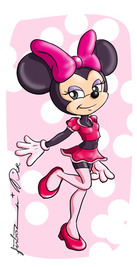 Minnie Mouse By Furboz On Deviantart