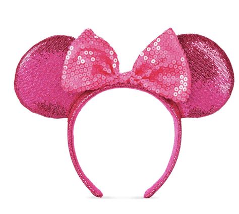 Disney Parks Minnie Mouse Glitter And Sequin Ear Headband Imagination