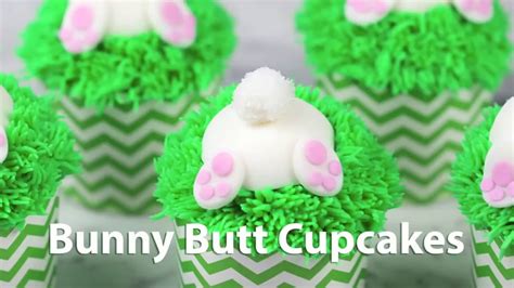 bunny butt cupcakes youtube