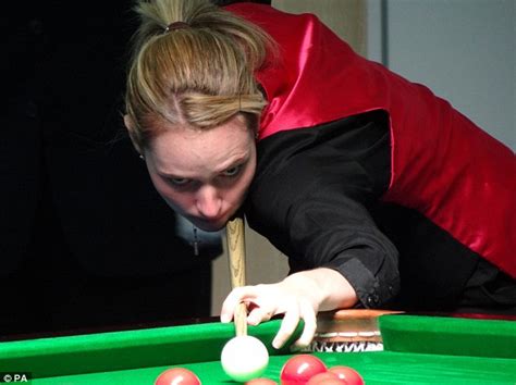 Reanne Evans Hits Out At Snookers Wild Card System Daily Mail Online