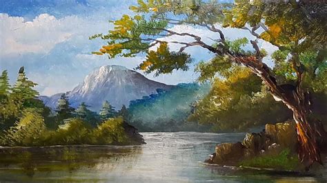 √ Mountain And Lake Landscape Drawing Popular Century