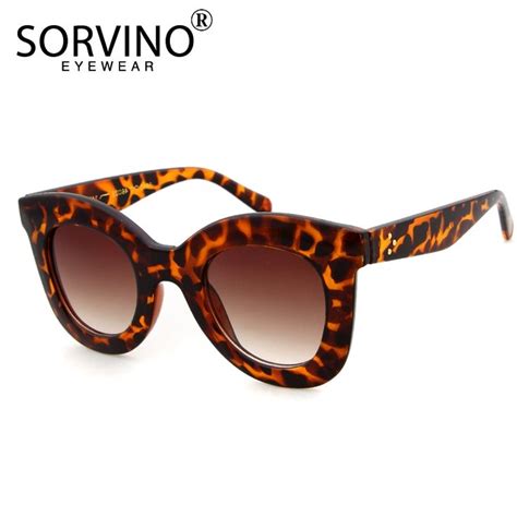 Sorvino 2018 Retro Small Cat Eye Sunglasses Women Luxury Brand Designer